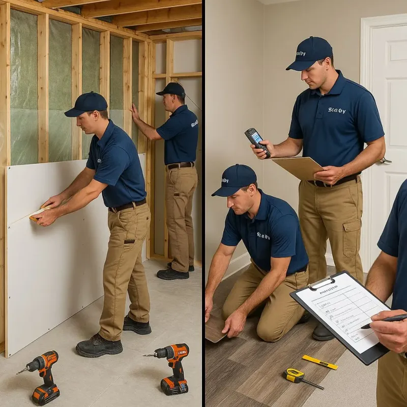 Repairs and Reconstruction process in Greenvale, NY